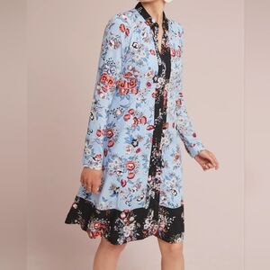 Anthropologie Leyster Shirt Dress